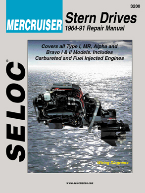 Mercruiser Stern Drive 1964-91 Repair Manual - Click Image to Close